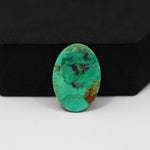 Natural Mohave Turquoise Oval Cabochon 22x15mm 11ct - Green - Pedra Gems