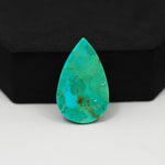 Natural Mohave Turquoise Pear Cabochon 27x17mm 14ct - Pedra Gems