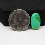 Natural Mohave Turquoise Oval Cabochon 18x11mm 5ct - Pedra Gems