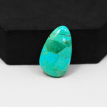 Natural Mohave Turquoise Freeform Cabochon 25x14mm 12ct - Pedra Gems