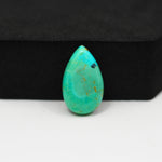 Natural Mohave Turquoise Pear Cabochon 19x12mm 7ct - Blue Green - Pedra Gems