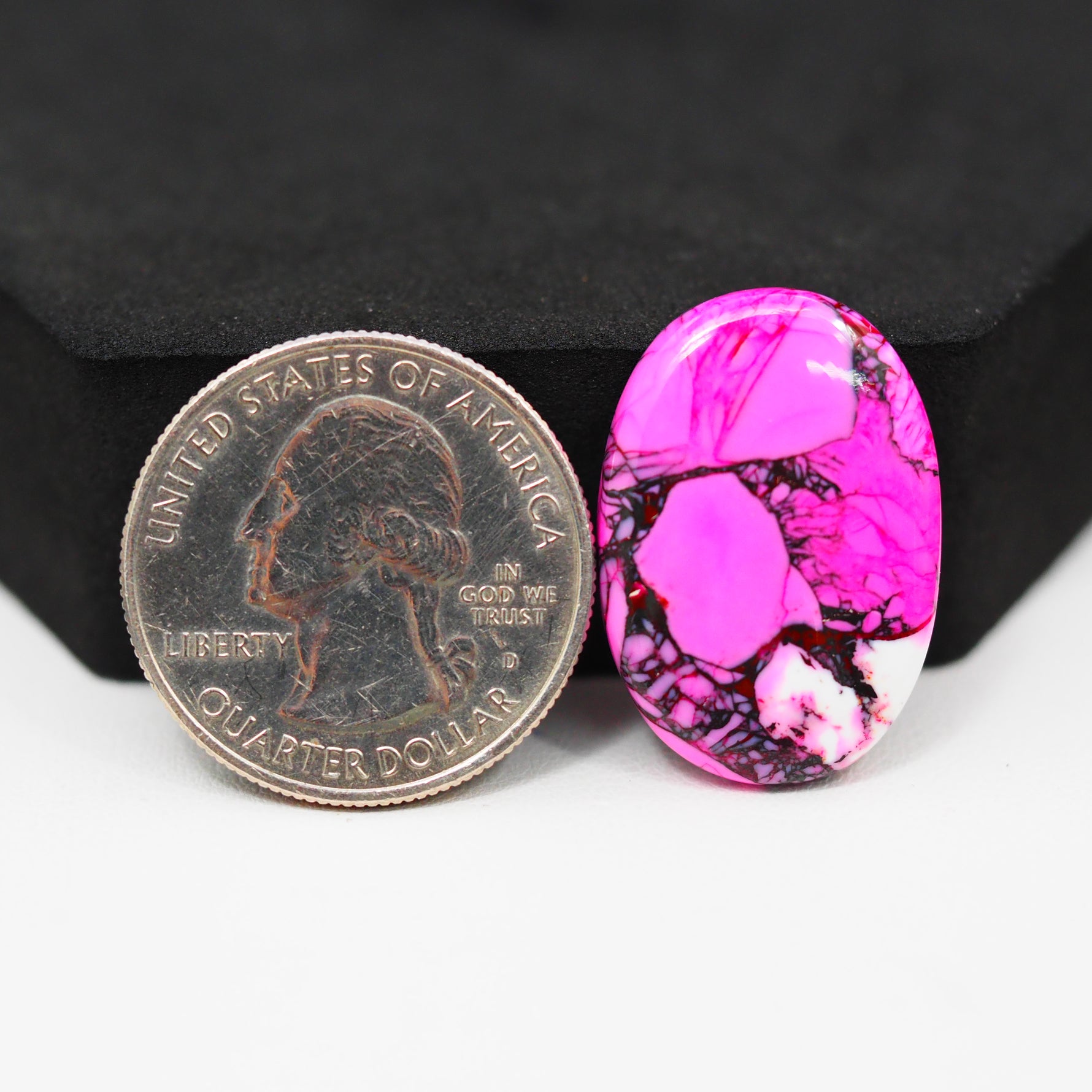 Cherry Blossom Cabochon 25x17mm 14ct - Oval - Pedra Gems