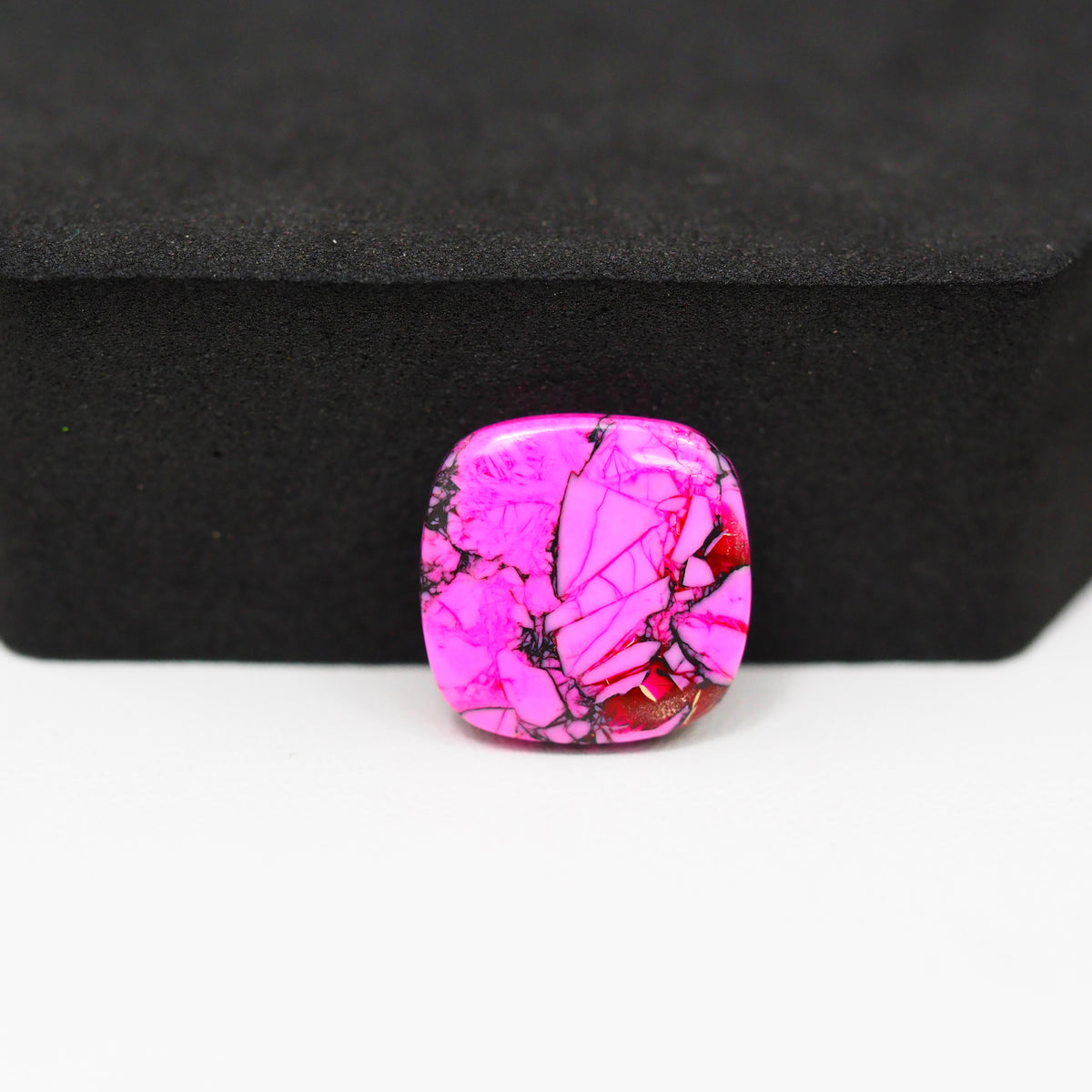 Cherry Blossom Cabochon 15x14mm 7.5ct - Cushion - Pedra Gems