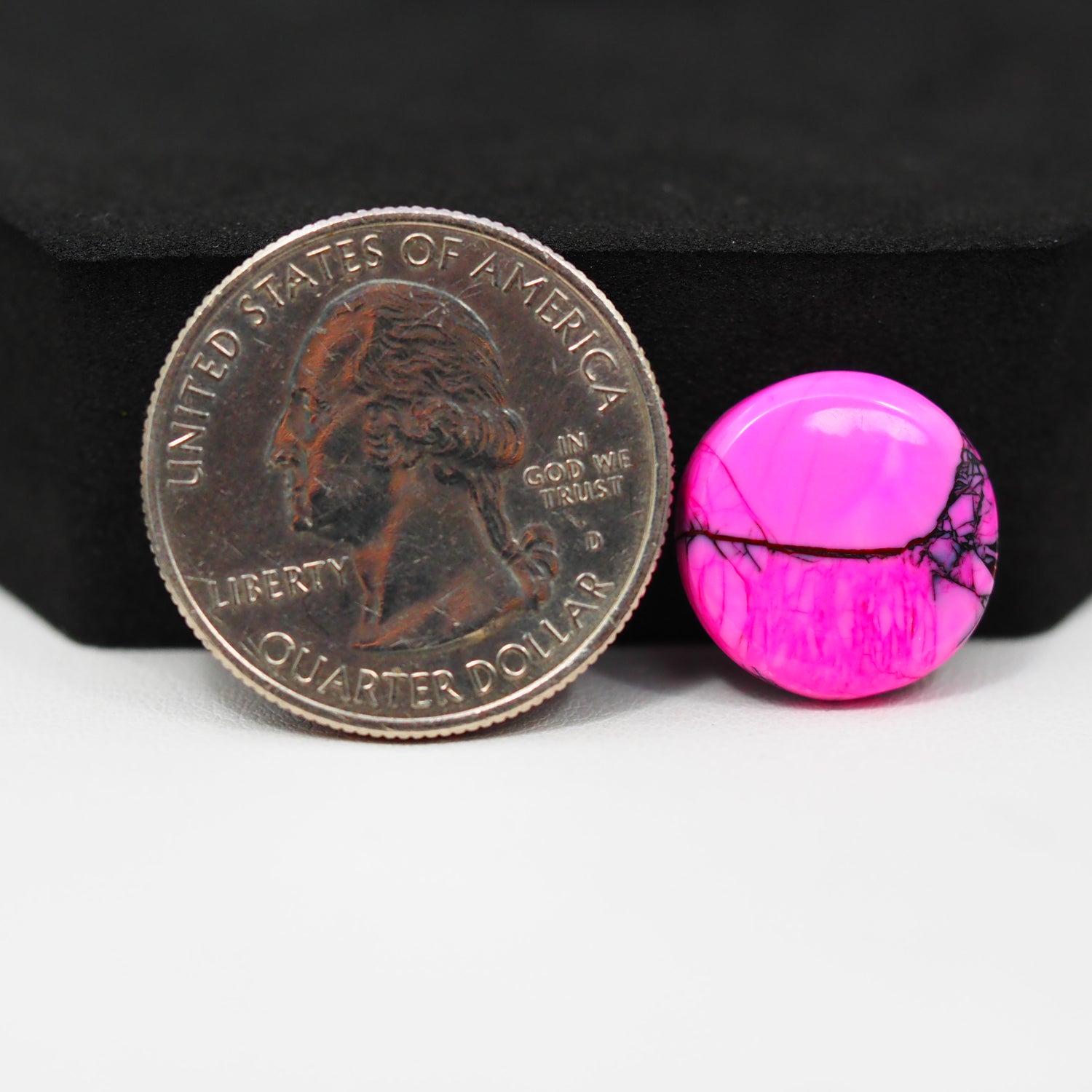 Cherry Blossom Cabochon 15x15mm 7.5ct - Round - Pedra Gems