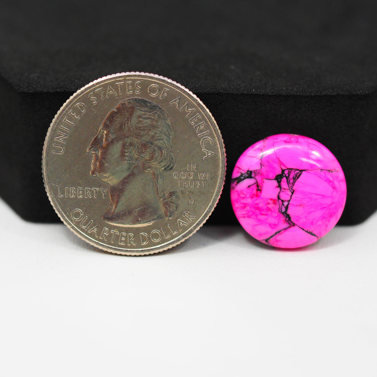Cherry Blossom Cabochon 15x15mm 7ct - Round - Pedra Gems