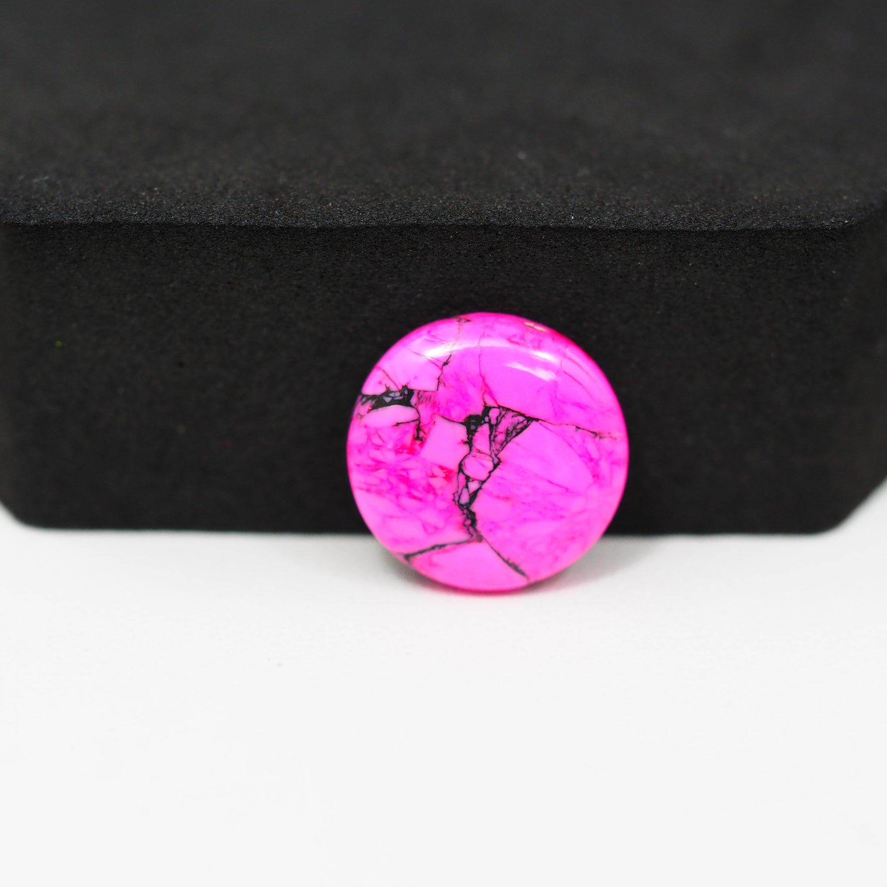Cherry Blossom Cabochon 15x15mm 7ct - Round - Pedra Gems