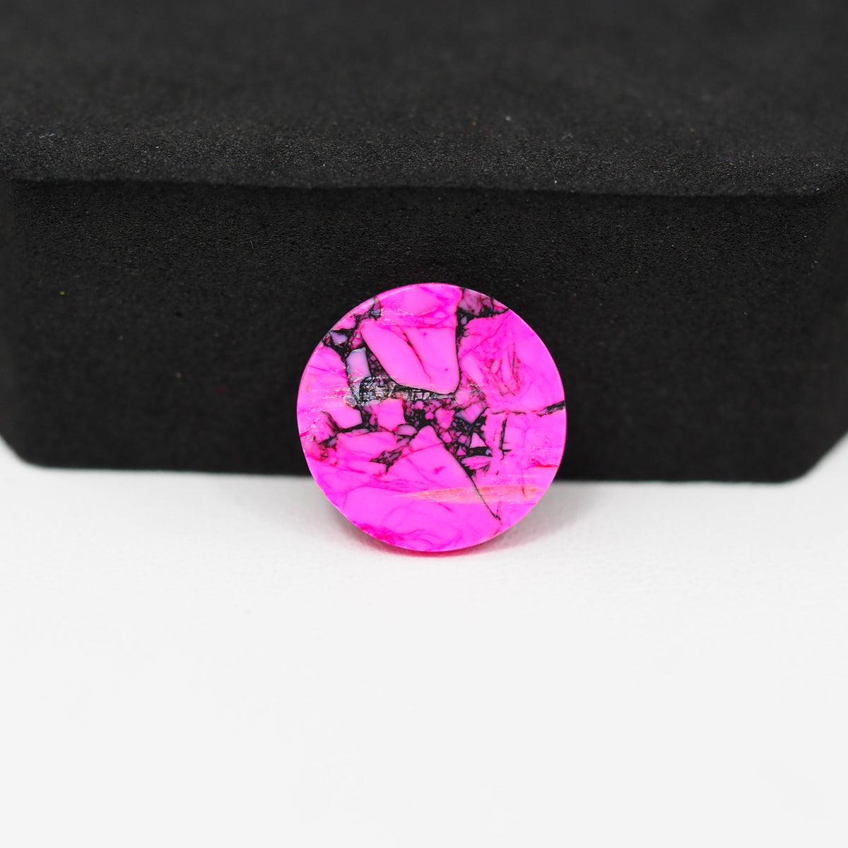 Cherry Blossom Cabochon 15x15mm 7ct - Round - Pedra Gems