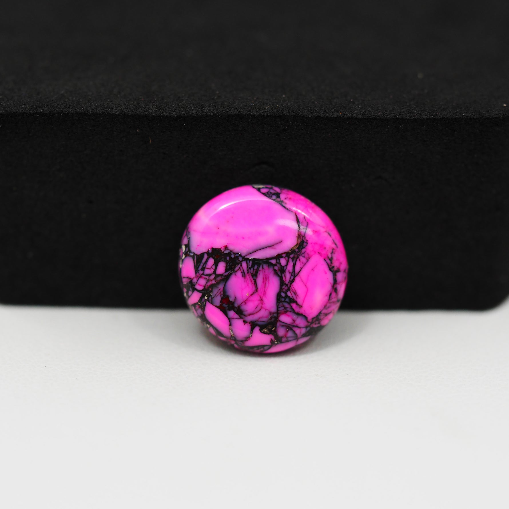 Cherry Blossom Cabochon 15x15mm 6ct - Round - Pedra Gems