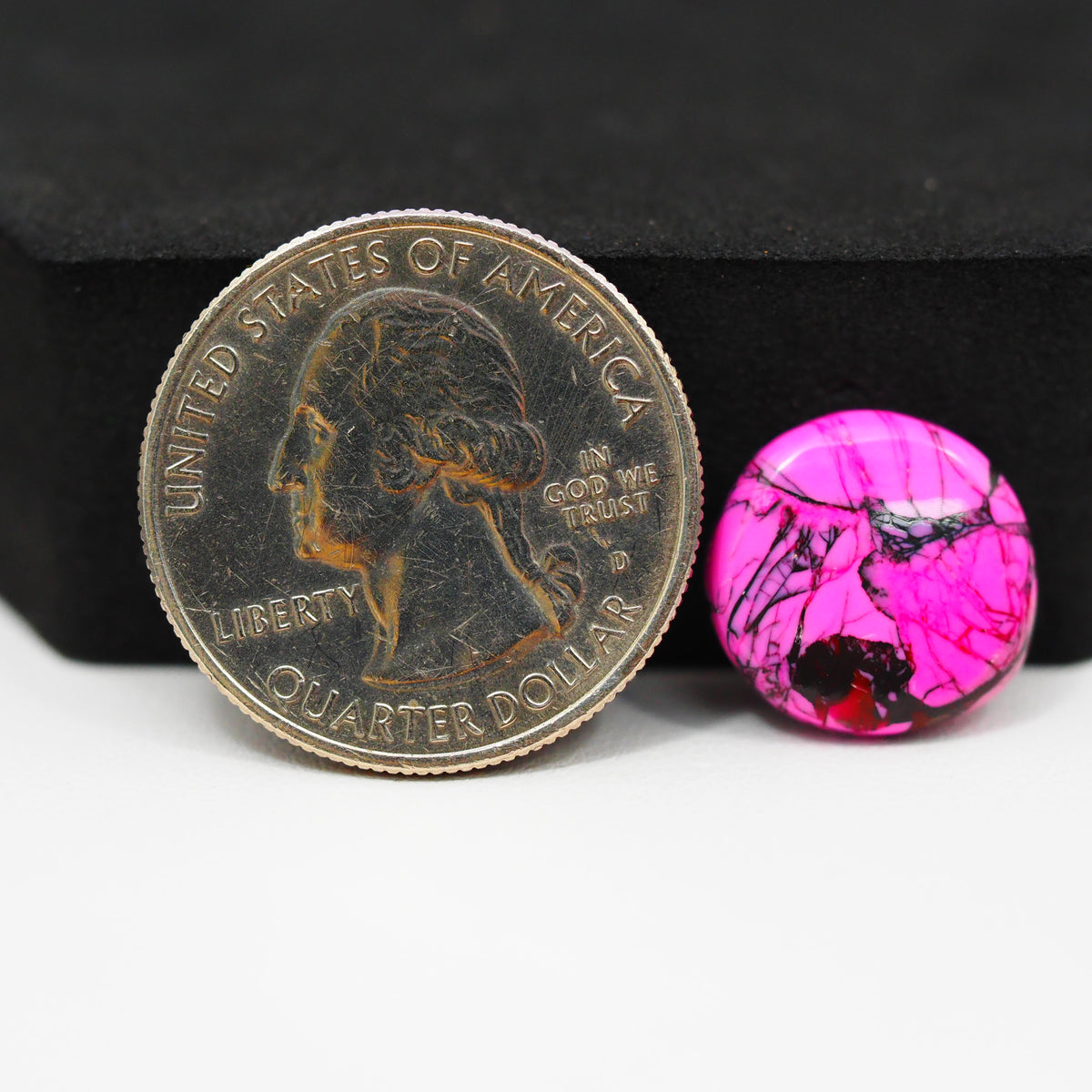 Cherry Blossom Cabochon 14x14mm 6ct - Round - Pedra Gems