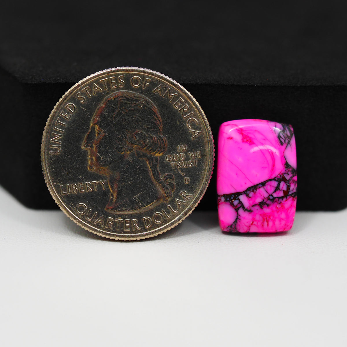 Cherry Blossom Cabochon 15x11mm 6.5ct - Rectangular - Pedra Gems