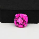 Cherry Blossom Cabochon 16x16mm 9ct - Cushion - Pedra Gems