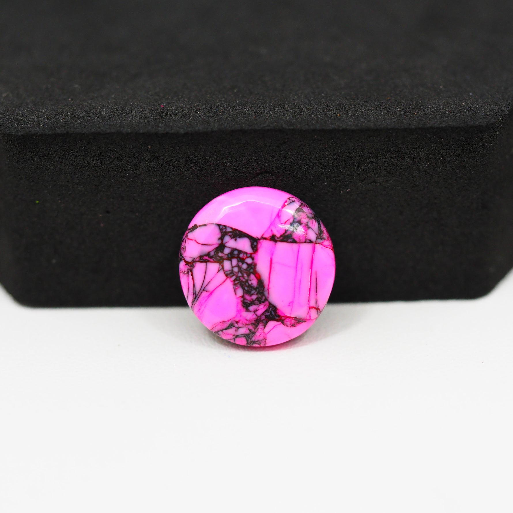 Cherry Blossom Cabochon 15x15mm 7ct - Round - Pedra Gems
