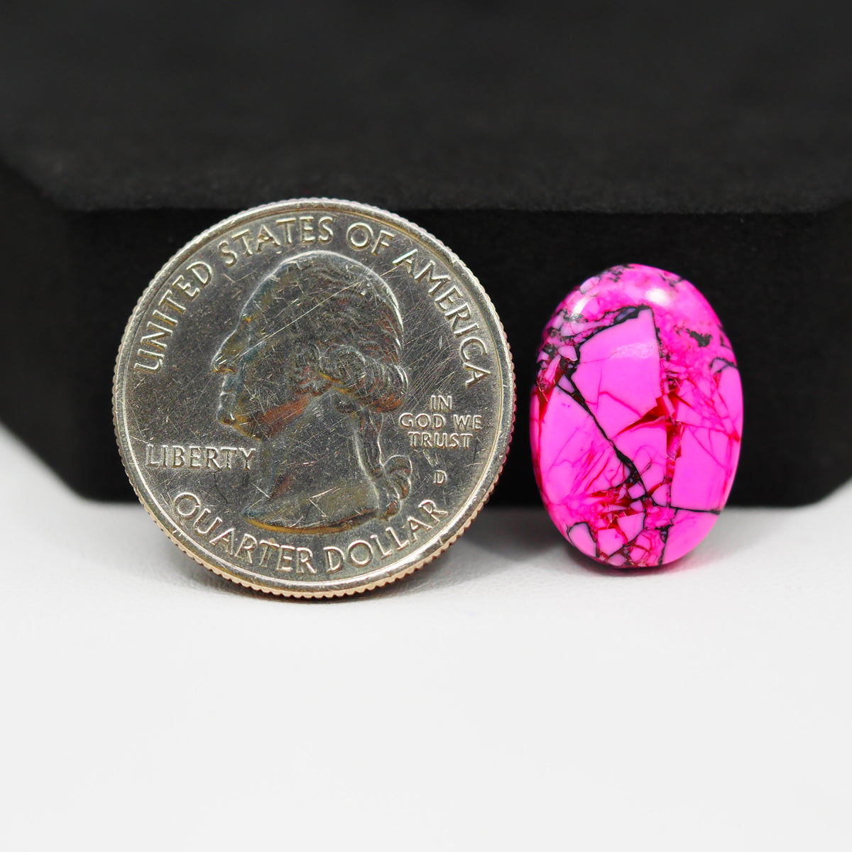 Cherry Blossom Cabochon 17x13mm 8ct - Rectangular - Pedra Gems
