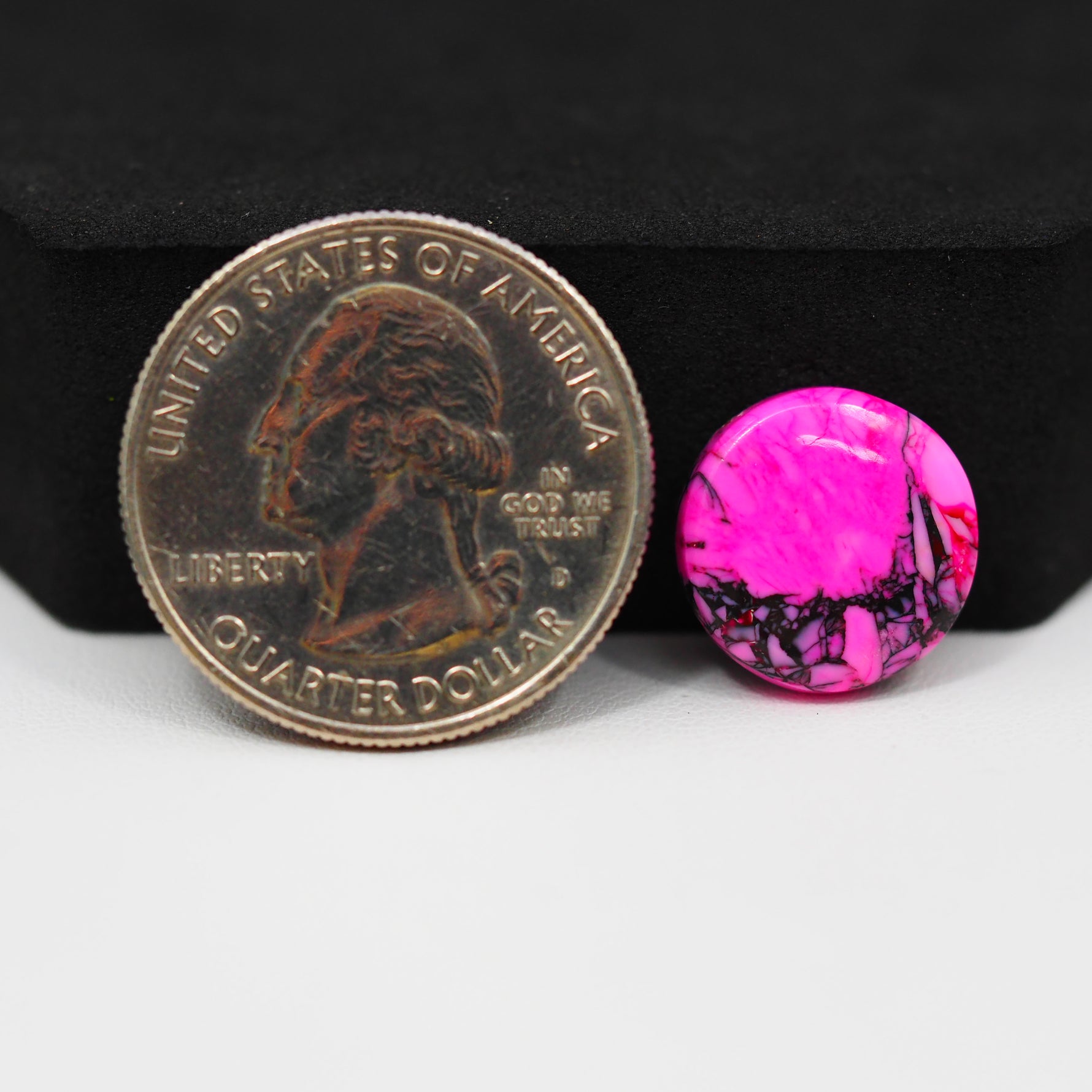 Cherry Blossom Cabochon 14x14mm 6ct - Round - Pedra Gems