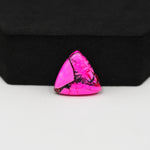 Cherry Blossom Cabochon 16x15mm 6ct - Trillion - Pedra Gems.