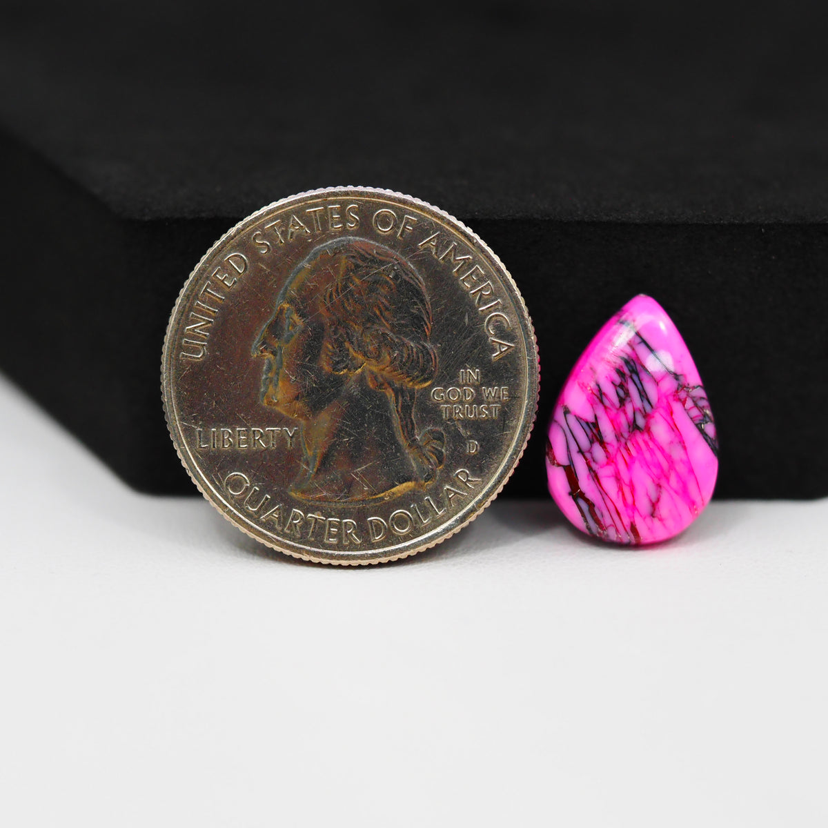 Cherry Blossom Cabochon 16x11mm 4.5ct - Pear - Pedra Gems.