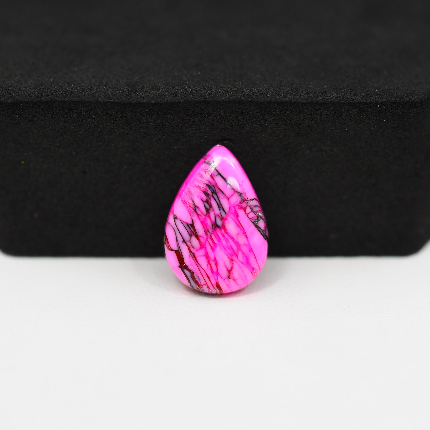 Cherry Blossom Cabochon 16x11mm 4.5ct - Pear - Pedra Gems.