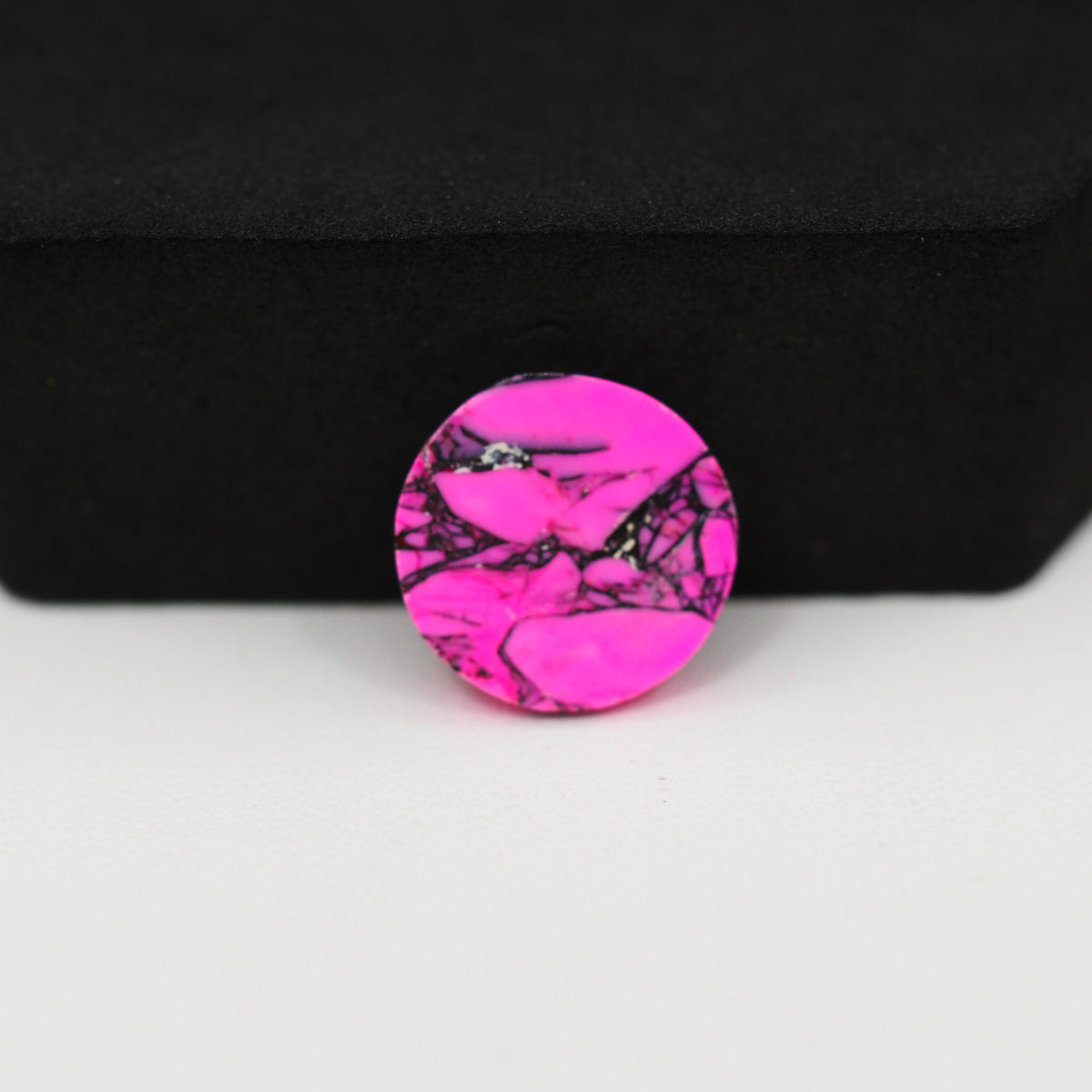 Cherry Blossom Cabochon 15x15mm 7ct - Round - Pedra Gems.