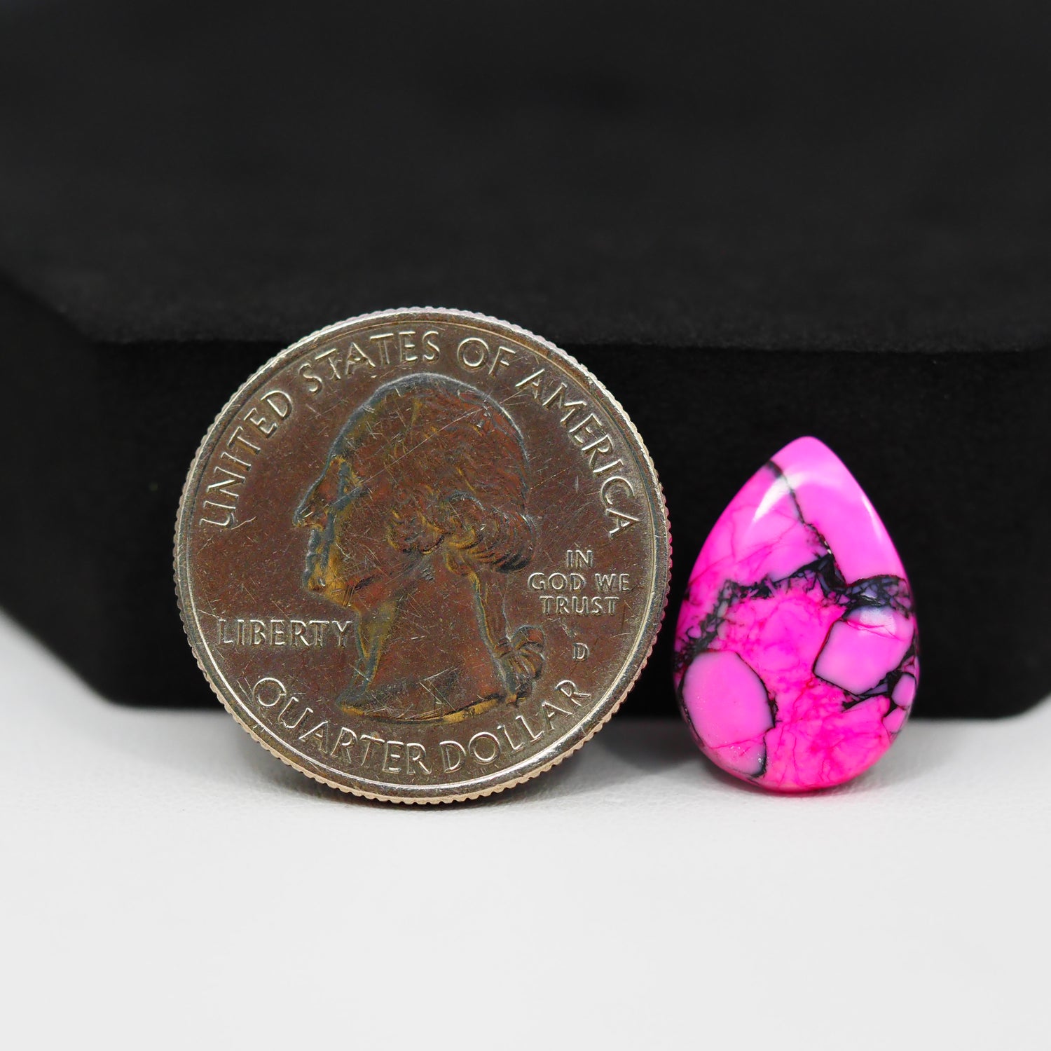 Cherry Blossom Cabochon 17x12mm 4.5ct - Pear - Pedra Gems.