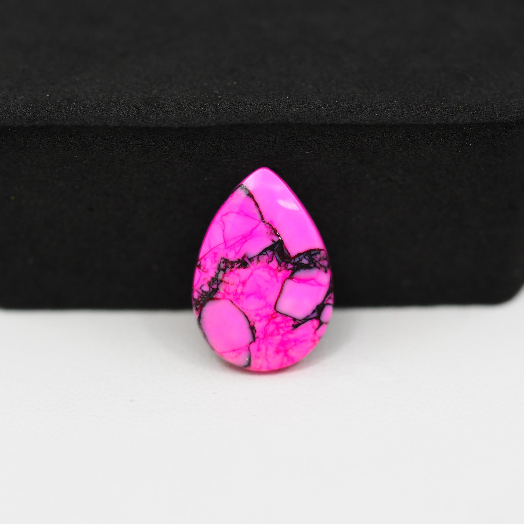 Cherry Blossom Cabochon 17x12mm 4.5ct - Pear - Pedra Gems.