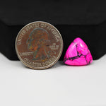 Cherry Blossom Cabochon 13x14mm 5.5ct - Trillion - Pedra Gems.