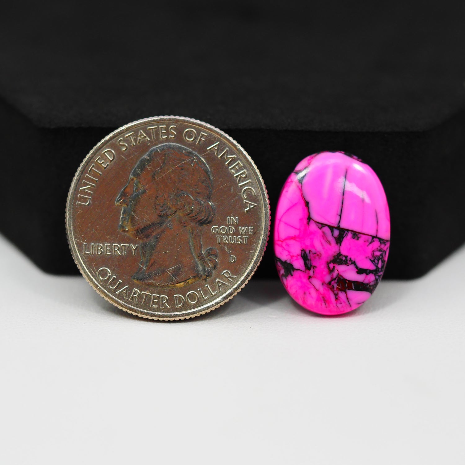 Cherry Blossom Cabochon 19x14mm 8ct - Oval - Pedra Gems.