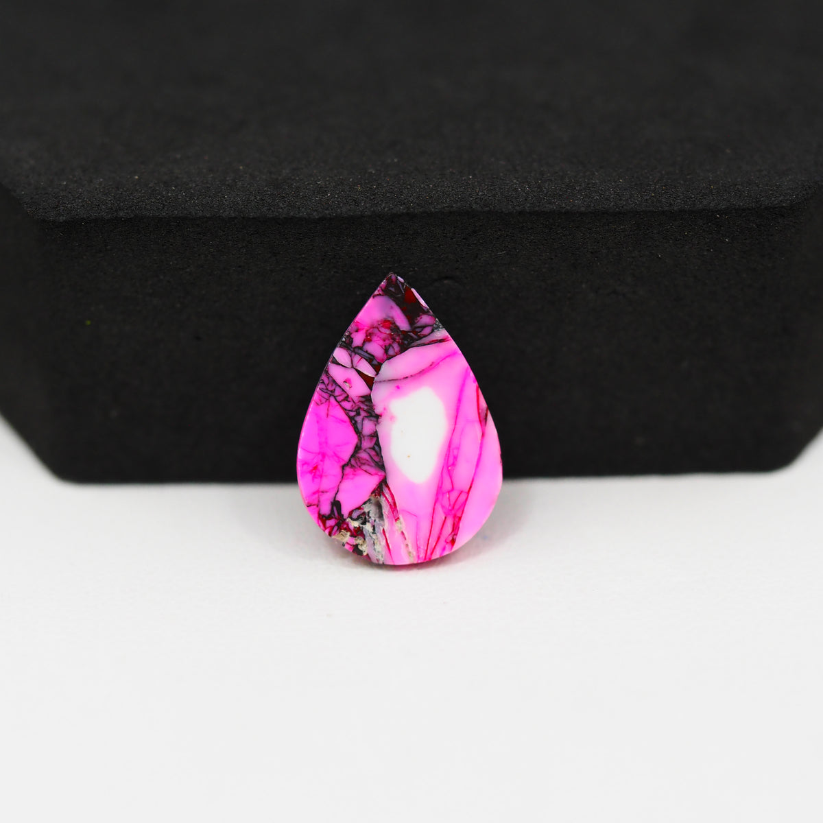 Cherry Blossom Cabochon 17x12mm 5.5ct - Pear - Pedra Gems.