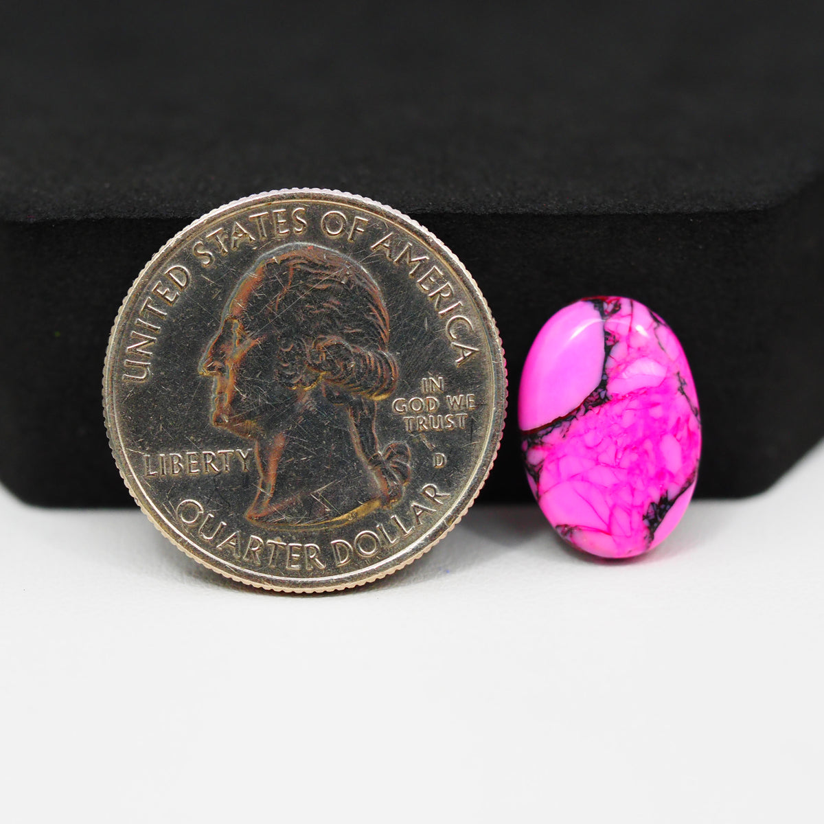 Cherry Blossom Cabochon 16x11mm 5ct - Oval - Pedra Gems.