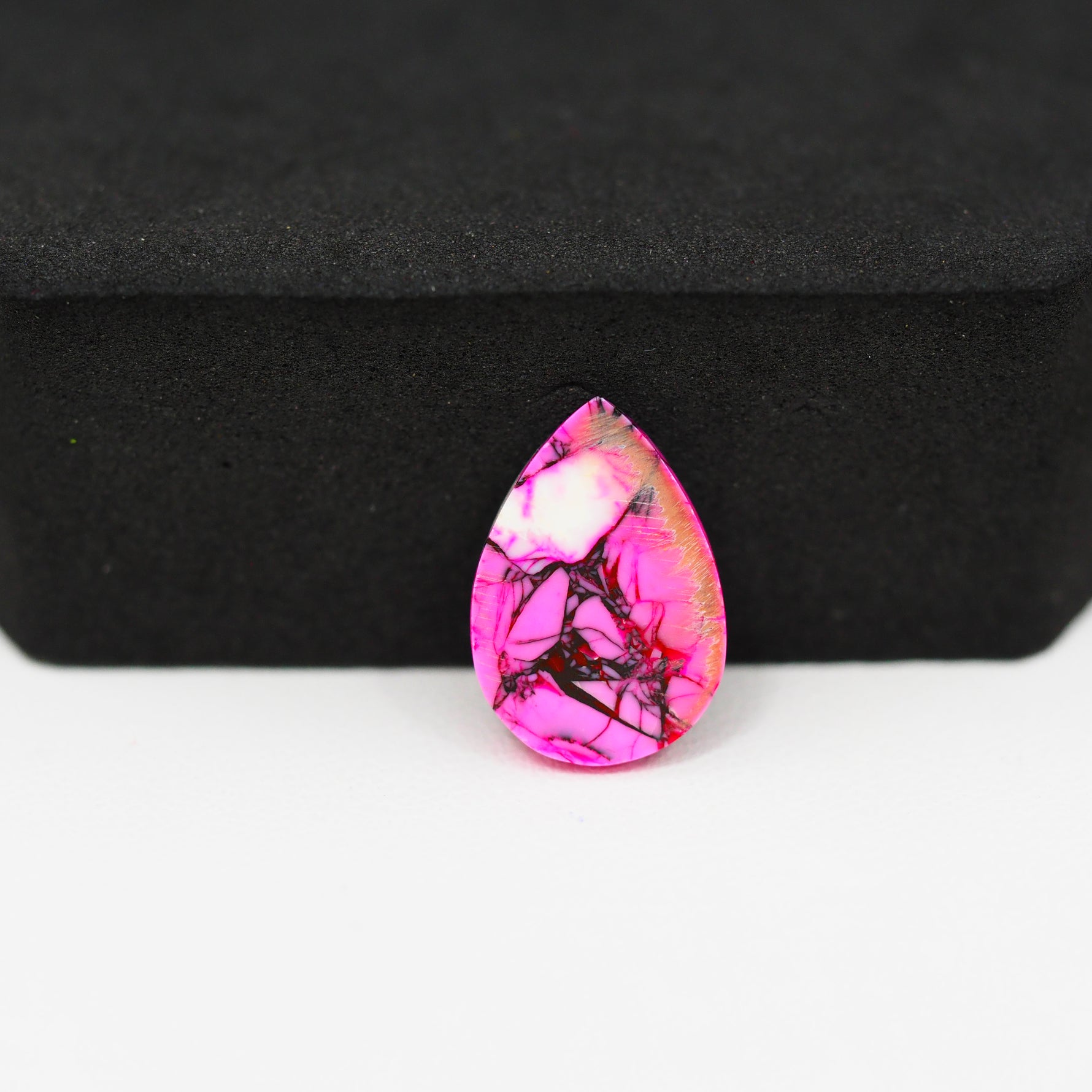 Cherry Blossom Cabochon 16x11mm 5ct - Pear - Pedra Gems.