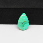 Natural Mohave Turquoise Pear Cabochon 16x11mm 3.5ct - Turquoise - Pedra Gems
