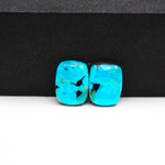 Mohave Buffalo composite pair 14x10x3mm 8ct cushion cabochon Kingman - photo 4