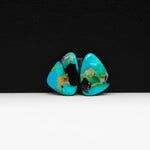 Mohave Buffalo composite pair 15x11x3mm 8.5ct freeform cabochon Kingman - photo 4