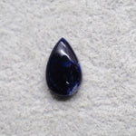 Natural Sodalite Pear Cabochon 16x10mm 4.5ct - Royal Blue with White Calcite Veining - Pedra Gems