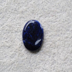 Natural Sodalite Oval Cabochon 18x12mm 5ct - Royal Blue with White Calcite Veining - Pedra Gems