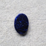 Natural Sodalite Oval Cabochon 18x12mm 5ct - Royal Blue with White Calcite Veining - Pedra Gems