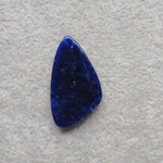 Natural Sodalite Freeform Cabochon 33x18mm 19.5ct - Royal Blue with White Calcite Veining - Pedra Gems