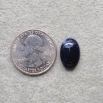 Natural Sodalite Oval Cabochon 16x11mm 5ct - Royal Blue with White Calcite Veining - Pedra Gems