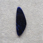 Natural Sodalite Freeform Cabochon 39x14mm 16.5ct - Royal Blue with White Calcite Veining - Pedra Gems