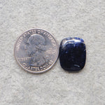 Natural Sodalite Cushion Cabochon 18x14mm 8ct - Royal Blue with White Calcite Veining - Pedra Gems