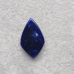 Natural Sodalite Diamond Cabochon 27x17mm 18ct - Royal Blue with White Calcite Veining - Pedra Gems