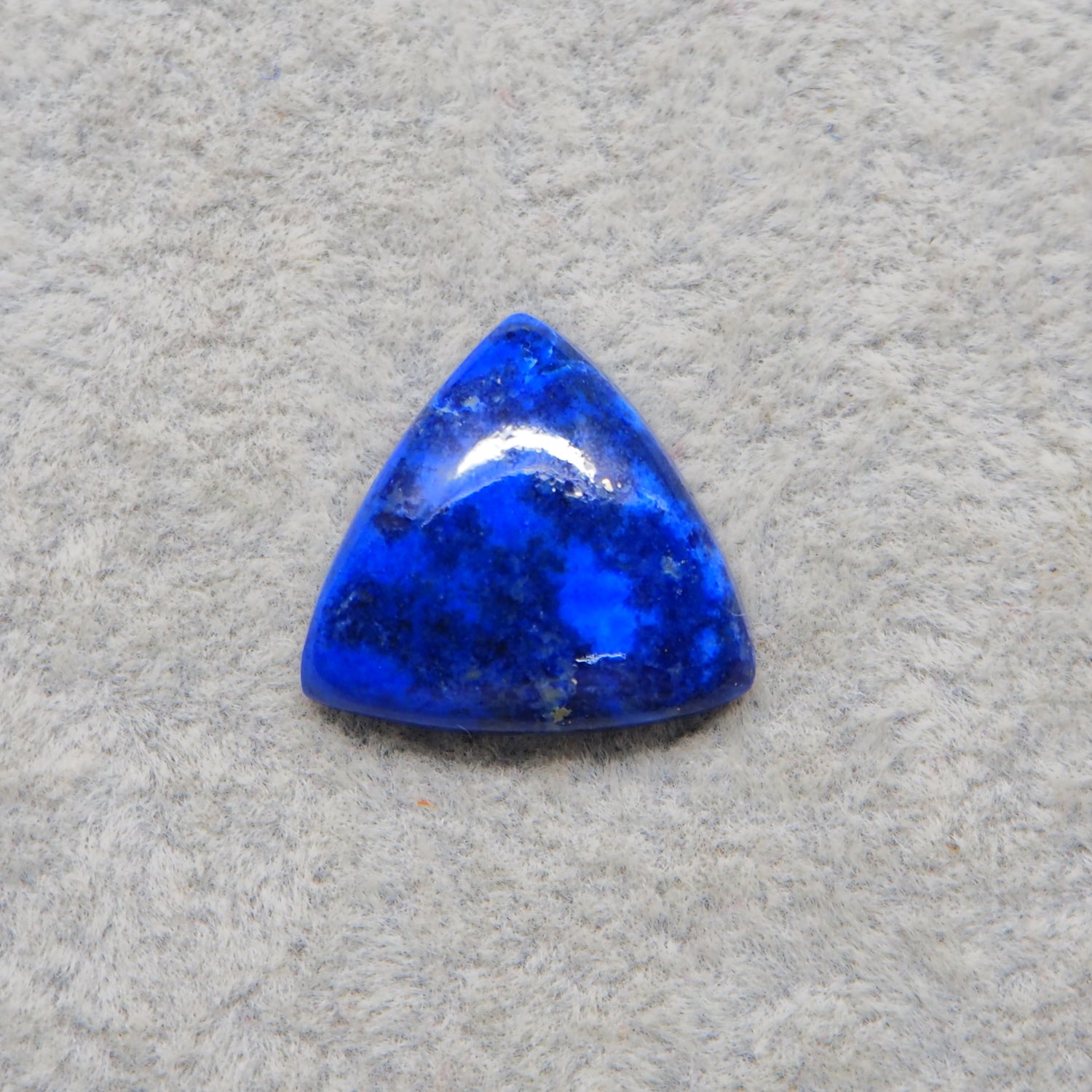 Lapis Lazuli Cabochon 18x18mm 8ct Trillion – Pedra Gems