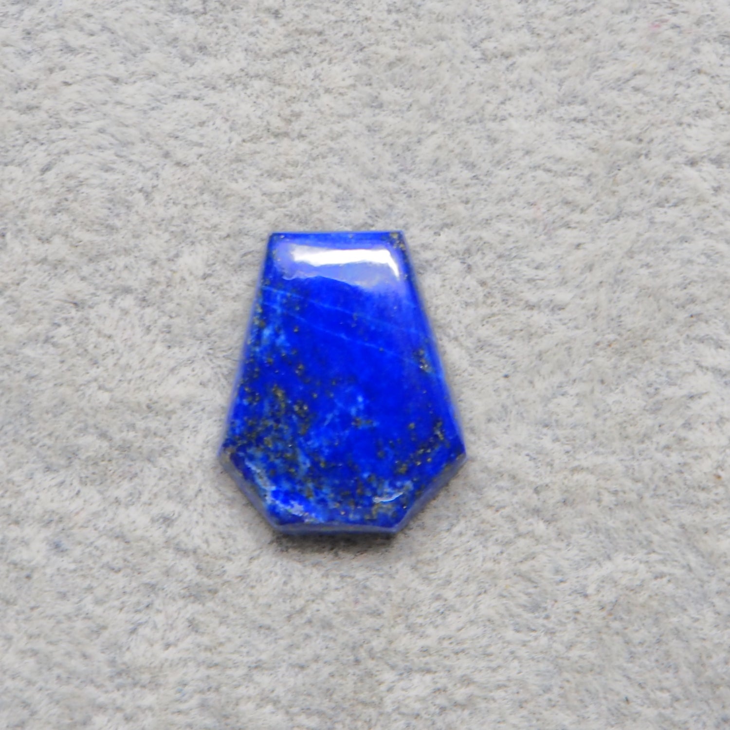Lapis Lazuli Cabochon 20x16mm 12.5ct Coffin – Pedra Gems