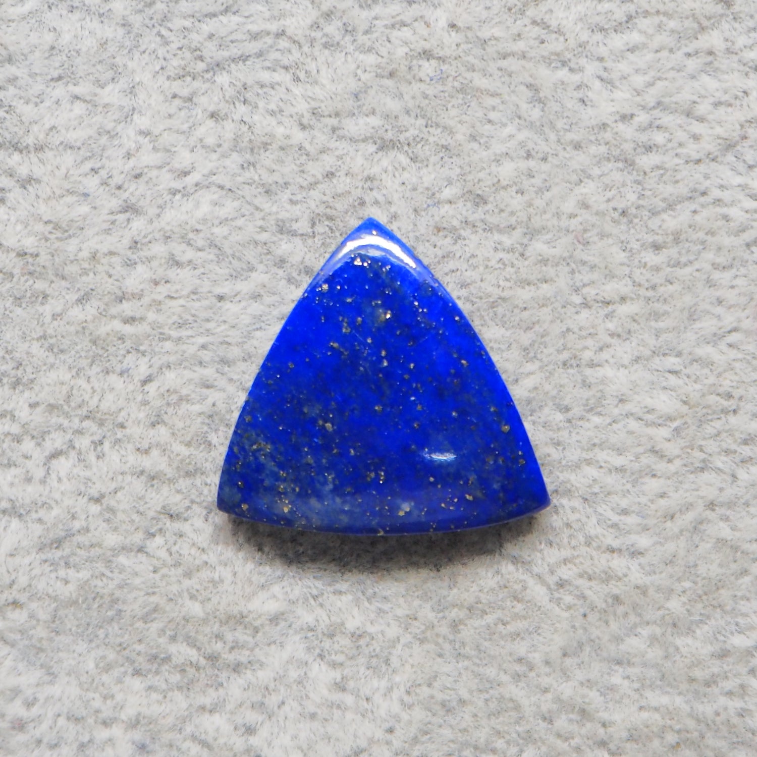 Lapis Lazuli Cabochon 21x22mm 15ct Trillion – Pedra Gems