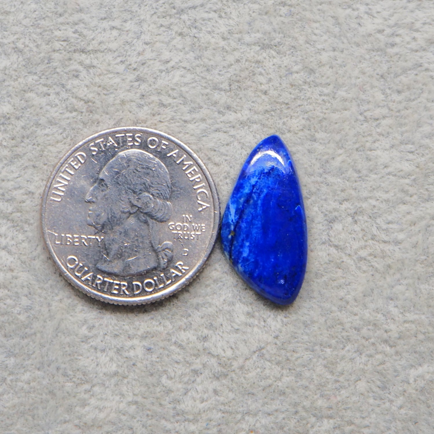 Lapis Lazuli Cabochon 23x12mm 7.5ct Freeform – Pedra Gems