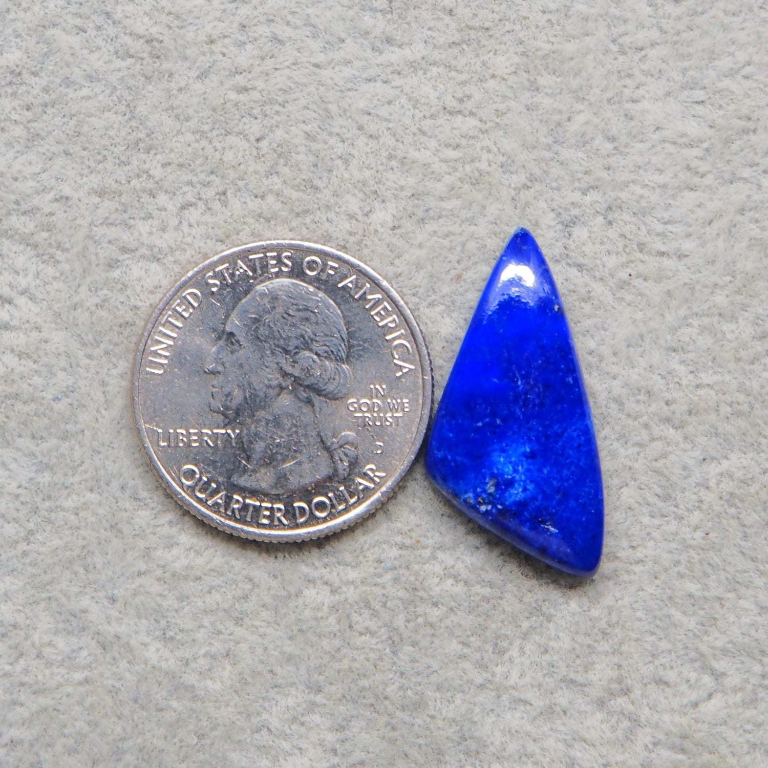 Natural Lapis Lazuli Freeform Cabochon 28x14mm 14ct – Pedra Gems One of a Kind Loose Gemstone