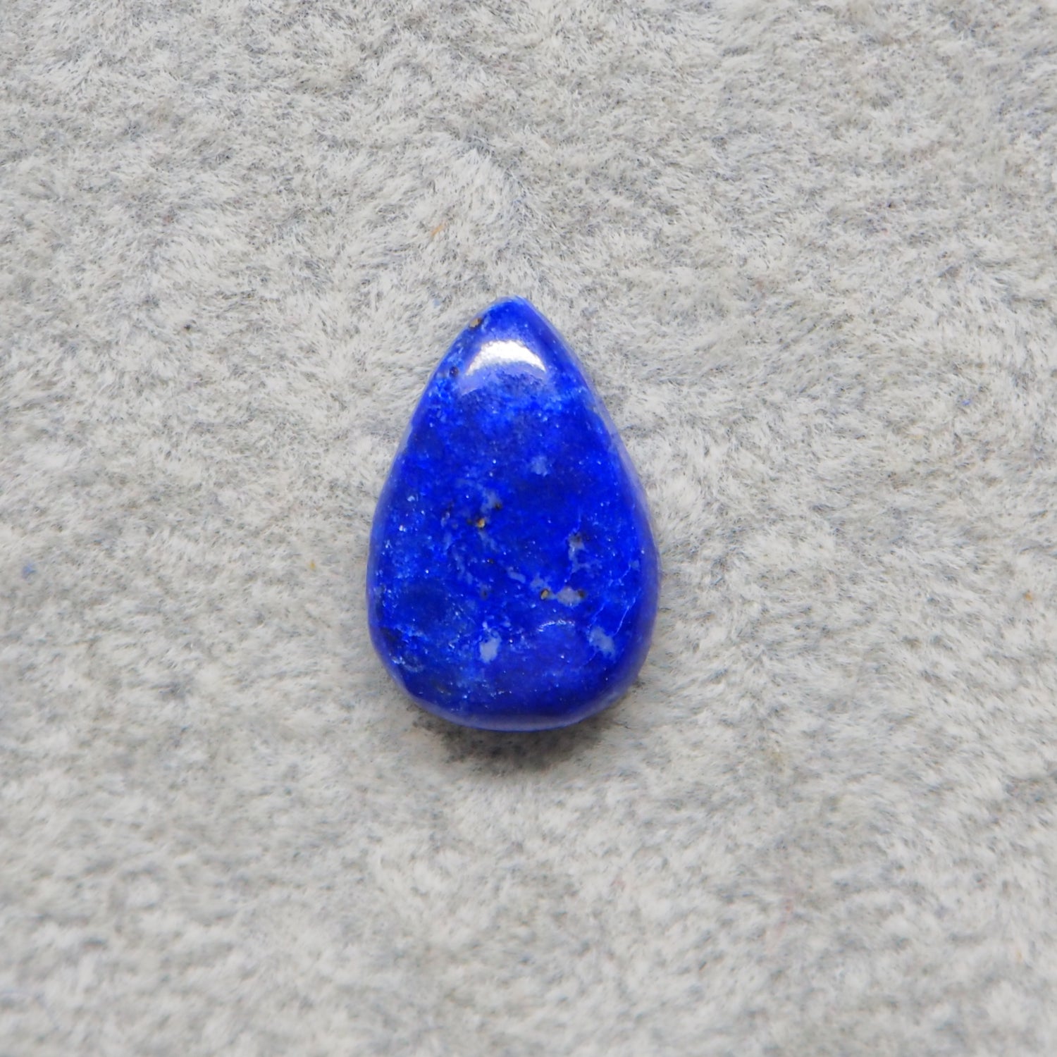 Natural Lapis Lazuli Pear Cabochon 18x12mm 8.5ct – Pedra Gems One of a Kind Loose Gemstone