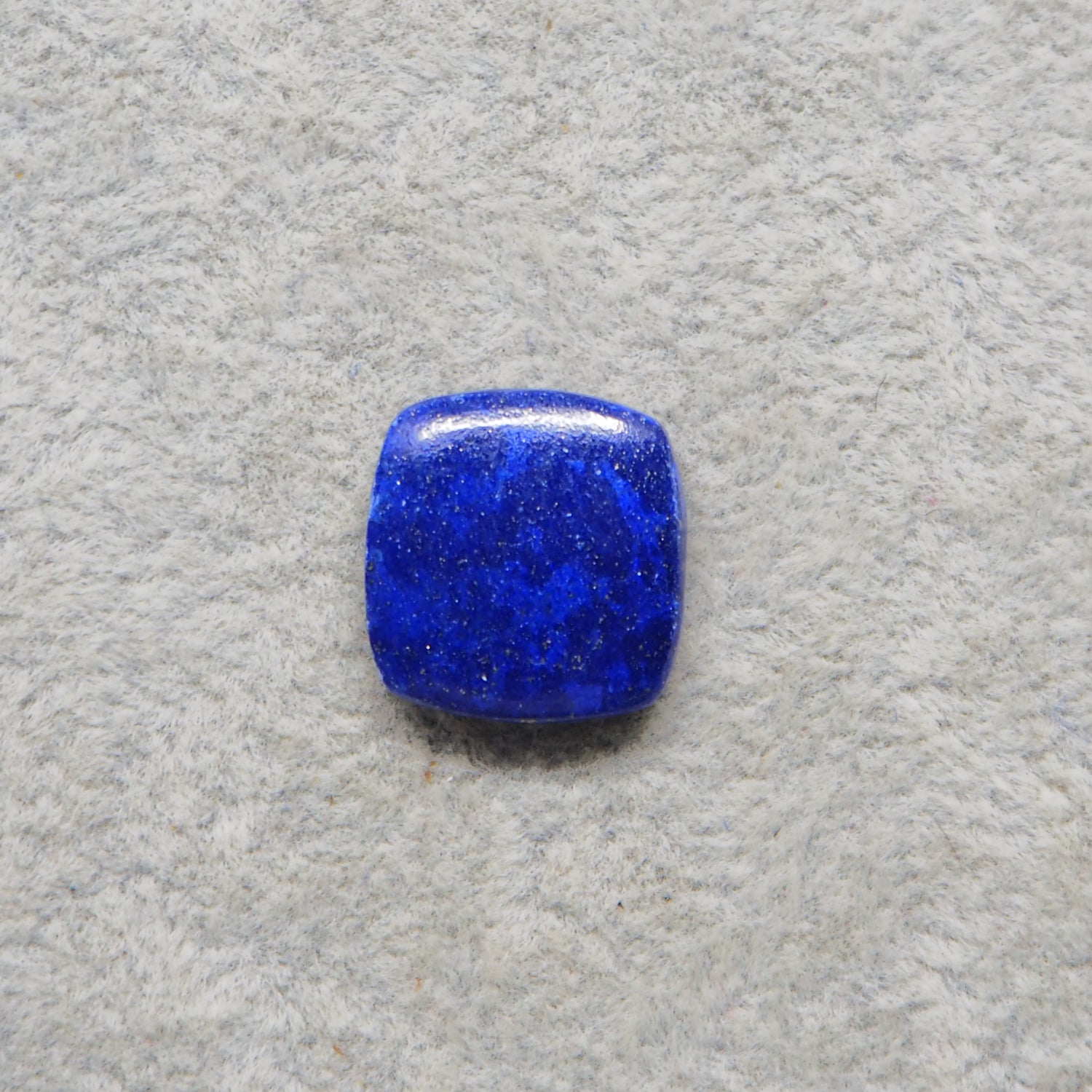 Natural Lapis Lazuli Cushion Cabochon 16x16mm 11ct – Pedra Gems One of a Kind Loose Gemstone