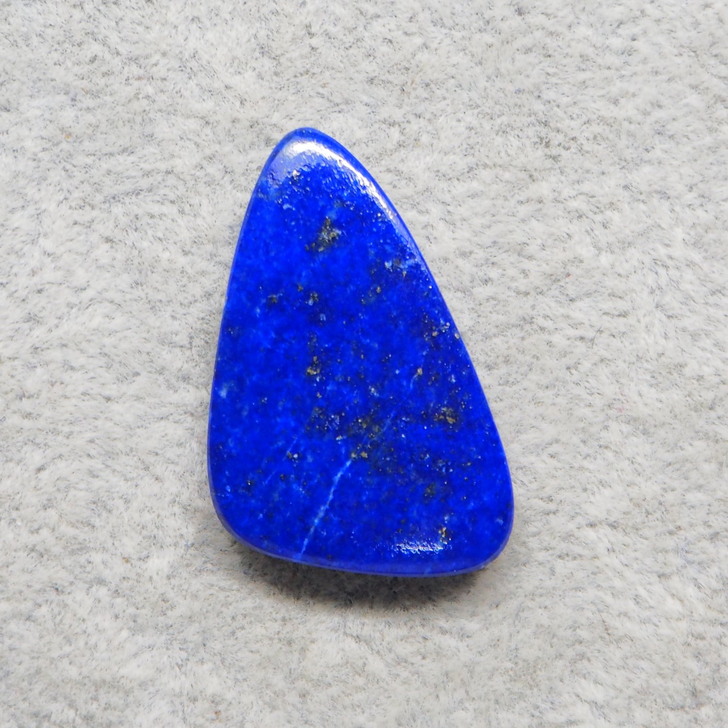 Natural Lapis Lazuli Freeform Cabochon 26x22mm 40ct – Pedra Gems One of a Kind Loose Gemstone