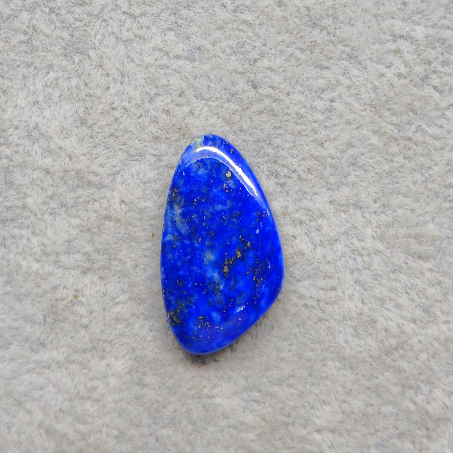 Natural Lapis Lazuli Freeform Cabochon 25x14mm 15.5ct – Pedra Gems One of a Kind Loose Gemstone