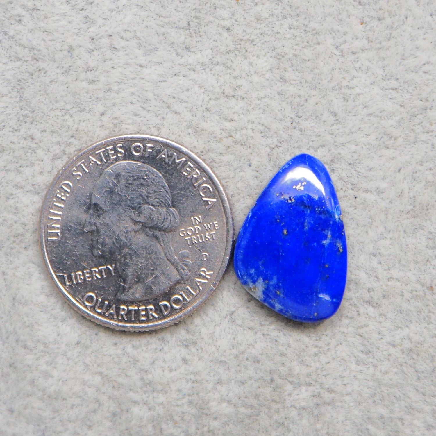 Natural Lapis Lazuli Freeform Cabochon 20x14mm 10ct – Pedra Gems One of a Kind Loose Gemstone